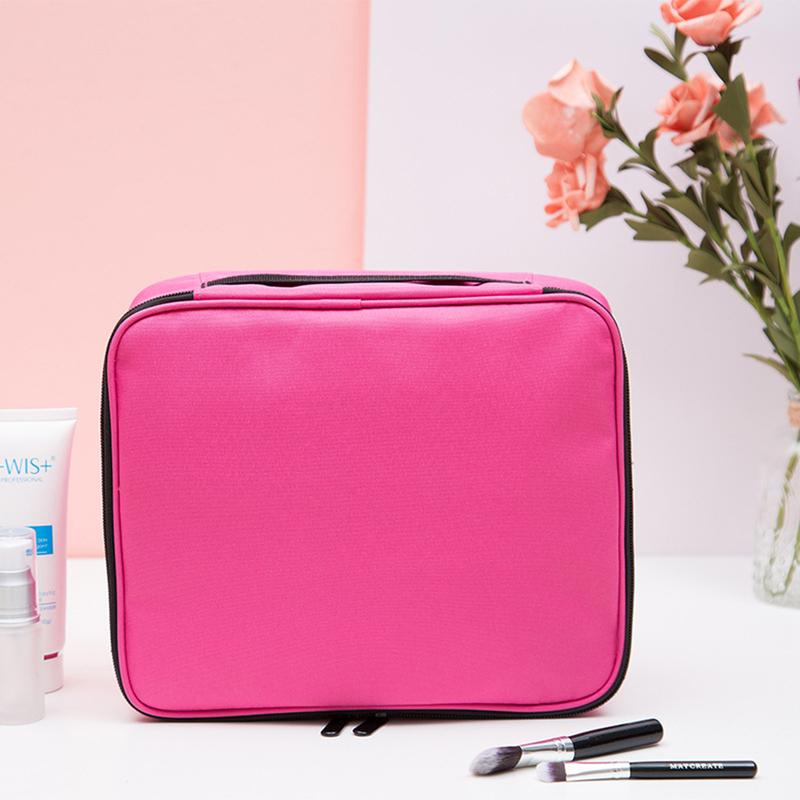 Product Introduction of Women Professional Large Makeup Bag Cosmetic Case Multifunction Storage Waterproof Portable Travel Make Up Handle Organizer Toiletry Kit Case 61