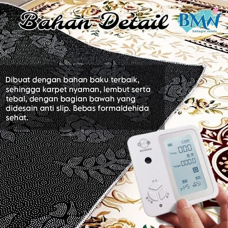 2025 Karpet kamar tidur lantai aaesthetic 100ⅹ150cm 2025 Karpet Muslim Baru Karpet Ruang Tamu Eropa 4