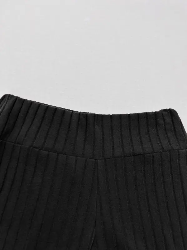 Plus Size Solid Thermal Lined Skinny Pants, Casual Comfy High Waist Leggings for Daily Wear, Women's Bottoms for All Seasons 5