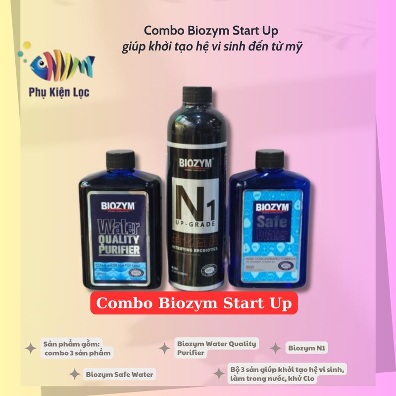 Combo Biozym Start Up giúp khởi tạo hệ vi sinh đến từ Mỹ