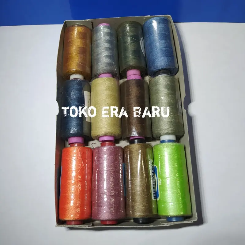 BENANG JAHIT POLYESTER ISI 500Y WARNA CAMPUR 0