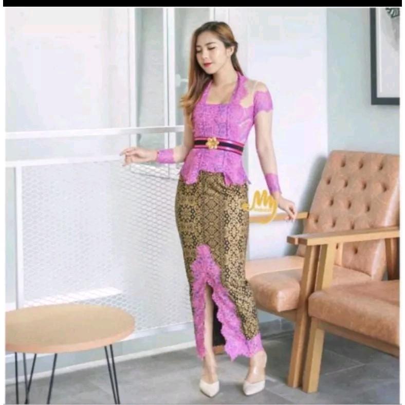 Setelan Kebaya renda Bali rangranf 3