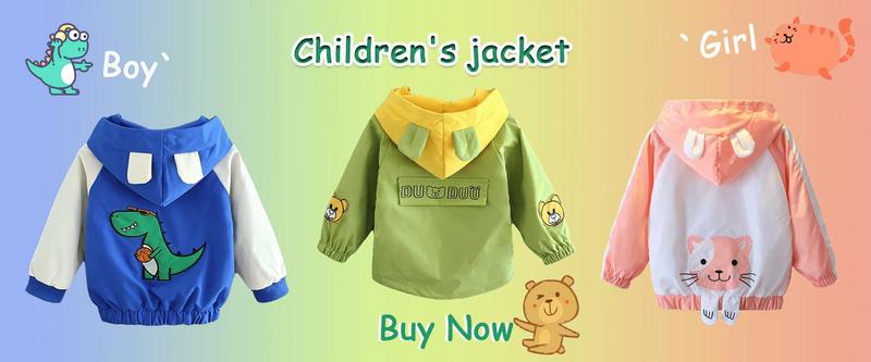 Product Introduction of Spring Kids Trench Coats Autumn Baby Boys Girls Outerwear Casual Windbreaker Jackets Children Bomber Hooded Clothing 2-6 Years 1