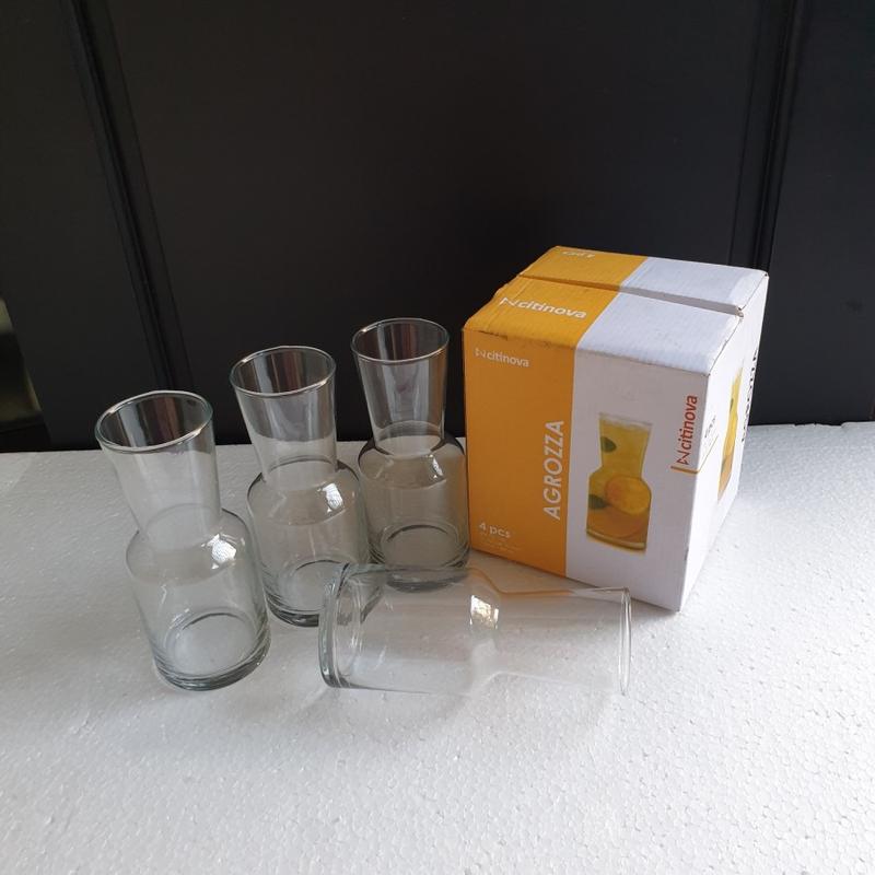 Gelas Carafe 380 mL Agrozza Citinova Gelas Coffee Server Decanter Vas 1 PCS Kopi Minuman 0
