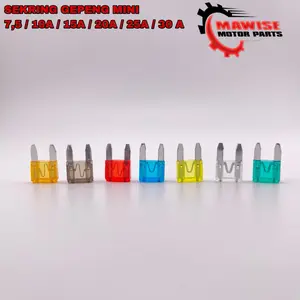 SEKRING GEPENG MINI - FUSE SEKRING TANCAP DX MINI 5A 7,5A 10A 15A 20A 25A 30A