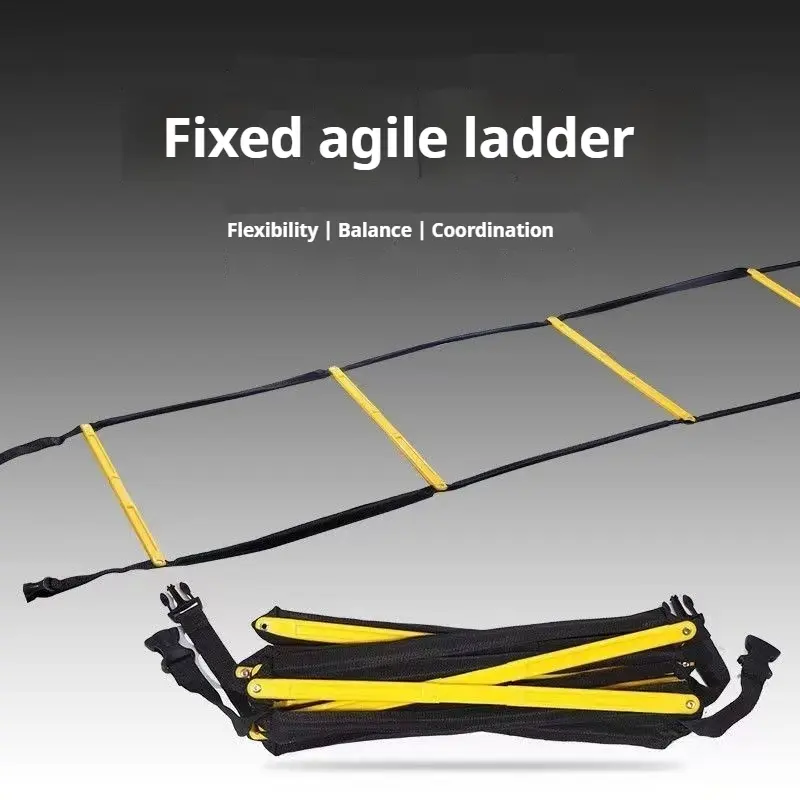 Ladder Fixed Physical Fitness Rope Ladder Pace Coordination Football Training Equipment Fitness Ladder Basketball Splicing
