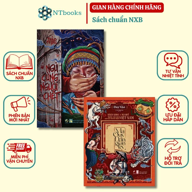 Combo 2 Cuốn Sách: Ma Quỷ Dân Gian Ký - Ngủ Cùng Người Chết