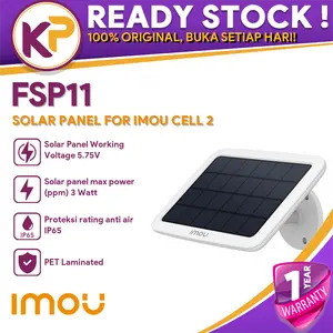 IMOU FSP11 SOLAR PANEL FOR IMOU CELL 2 MICRO USB 5.75V 3W GARANSI 1TH