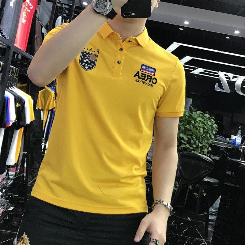 ÁO THUN NAM CỔ BẺ VẢI MỀM MƯỢT THÊU PAN THƯƠNG HIỆU ĐƯỢC SĂN ĐÓN CỦA GIỚI TRẺ Menswear Top Polo Có Cổ X2 Shirt 180