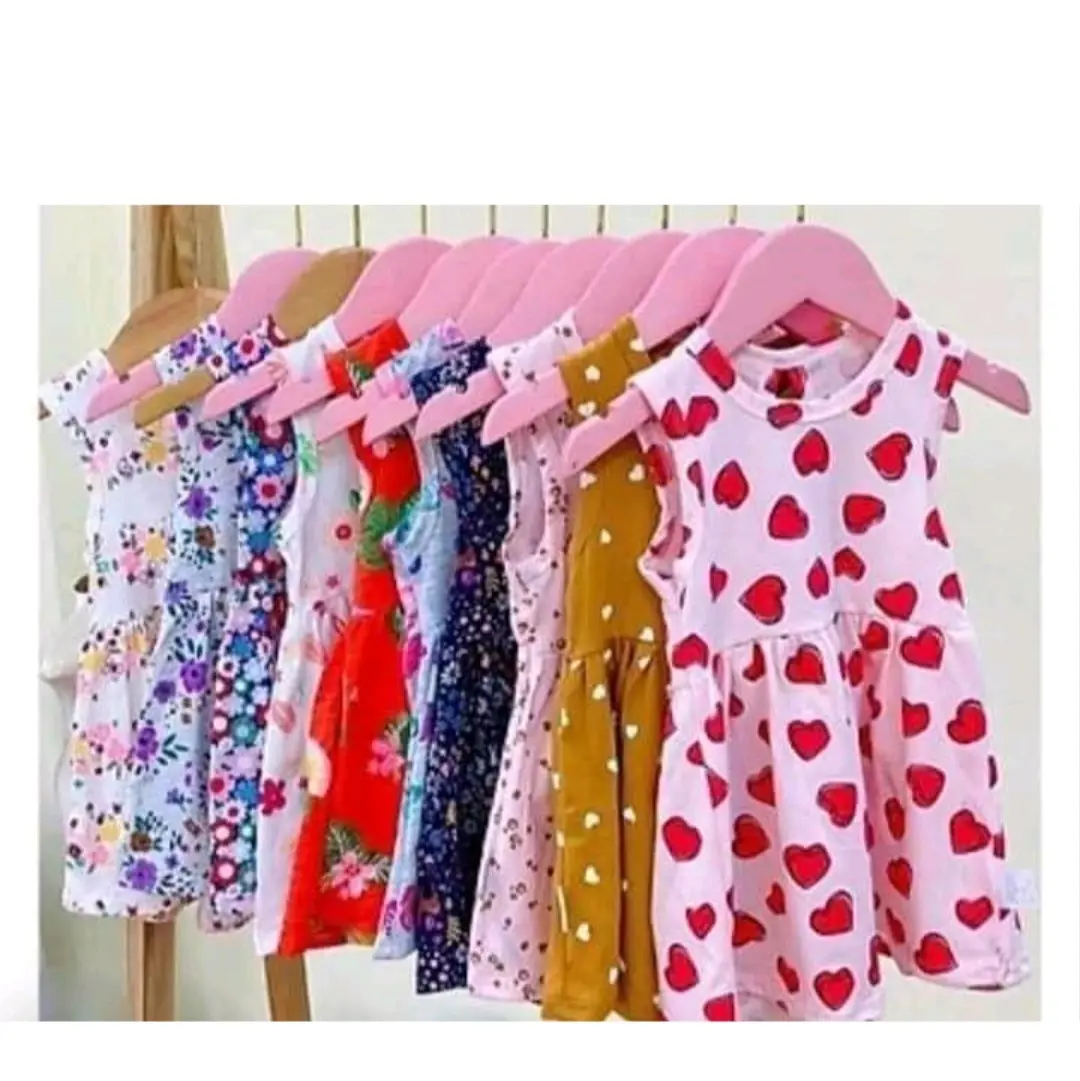 Xả  Hàng Com bo 5 Váy cho bé gái size 6-26kg