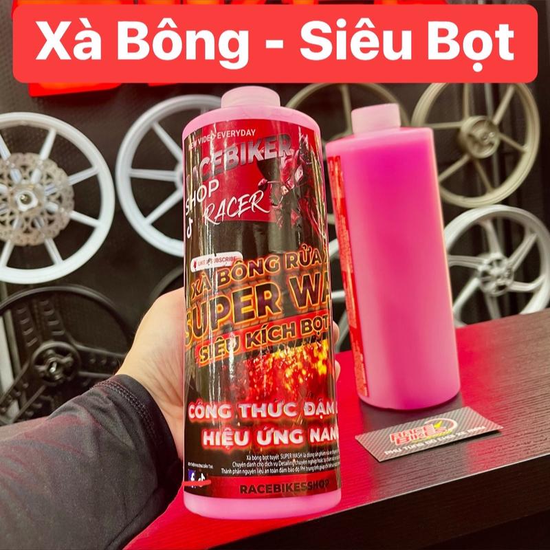 Xà bông rửa xe đậm đặc 1L ,sịt dưỡng nhám và phủ bóng sơn của SprayKing vesinh sen