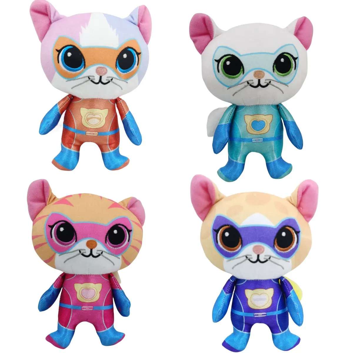 Super Kitten Team Superkitties Plush Plush Toy Doll Doll