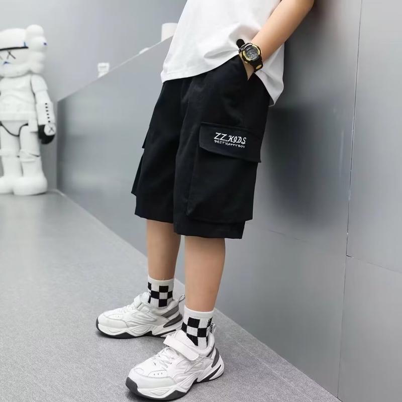 Product Introduction of Quần kaki túi hộp thời trang cho bé trai size nhỡ đại 18-52kg, quần dài kaki bé trai mẫu PMF, quần đi học bé trai, quần bé trai, quần kaki nam 53
