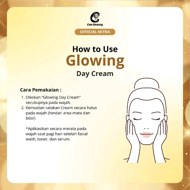 [[Official]] Dewy Glow Day Cream Can Beauty Semua Jenis Kulit SPF 30 7