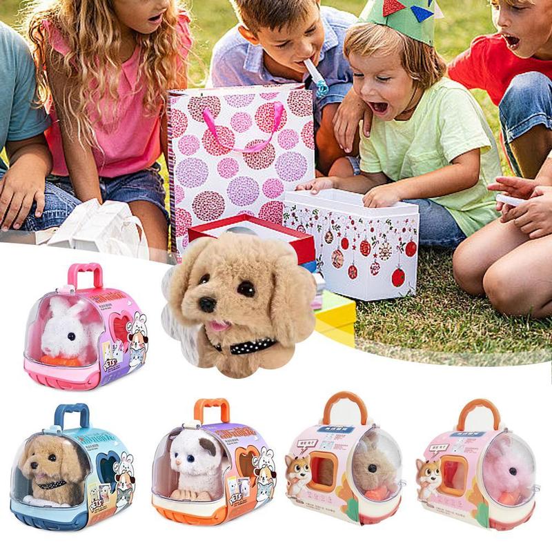 1 Set Children Toys Dogs Walking Can Bark Baby Simulation Boys Plush Cute Pets K5N2 Puppy G8C5 7