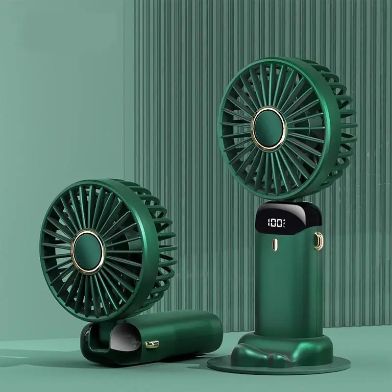 Quạt cầm tay tích điện dung lượng pin khủng 10.000 mAh cao nhất trên thị trường, quạt mini 5 tốc độ gió linh hoạt Phụ Kiện Usb