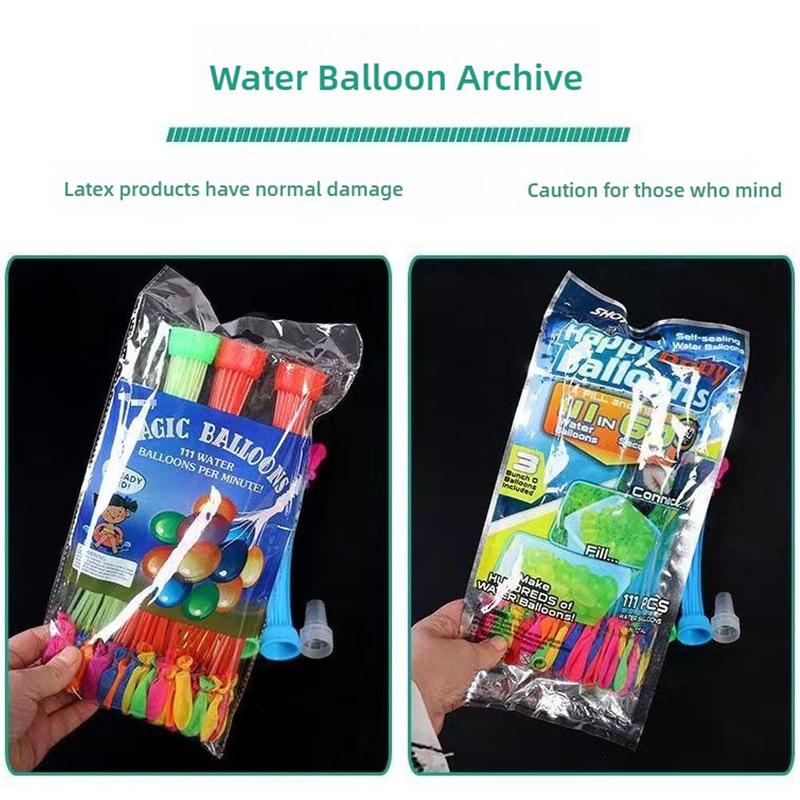 Product Introduction of 1 Set Funny Water Balloons Toys Magic Summer Beach Party Outdoor Filling Water Balloon Bombs Toy For Kids Adult Children 20