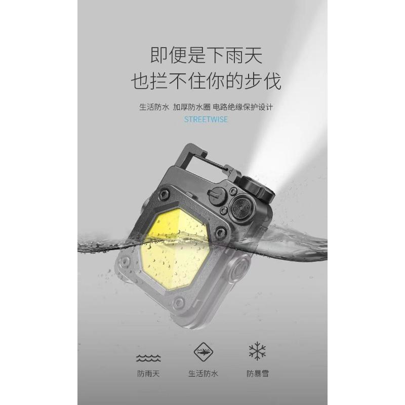 Product Introduction of Lampu Rantai Kunci Mini Luaran, 2023 Ketibaan Baru, Boleh Laras Pelbagai Aras, Lampu Suluh Pencahayaan Mudah Alih, Lampu Kerja Magnetik Lighting Portable 28