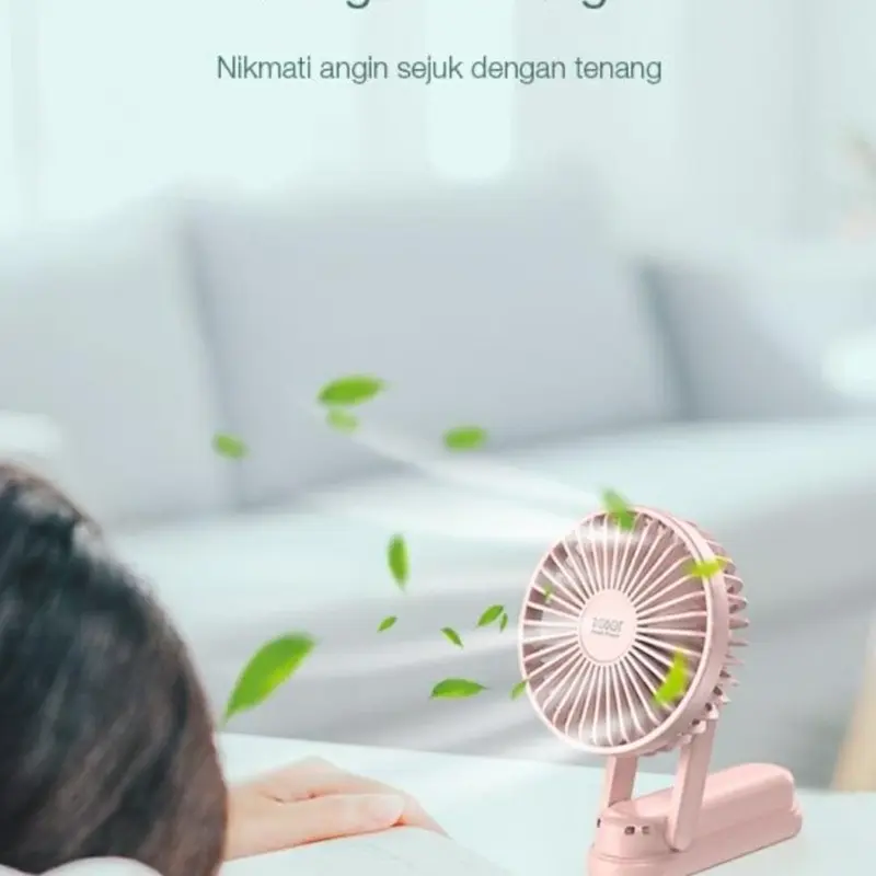 Robot Mini Fan Portable RT-BF11 Kipas Angin Mini Foldable 2000mah Garansi Original Resmi 6