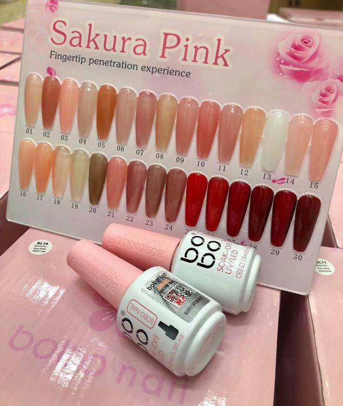 Sơn Thạch BoBo 30  màu CHÍNH HÃNG - sơn gel nail