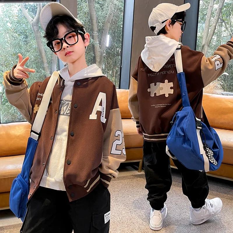 A CHOCK Jaket Basebal Anak/Basebal Jaket Anak 5
