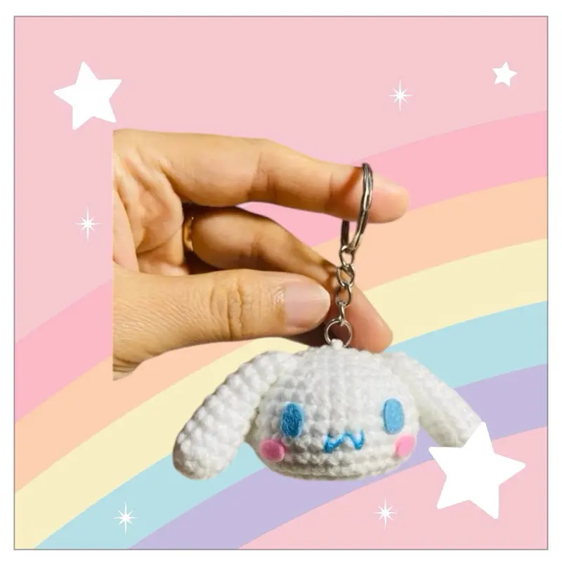 PomPom Purin, Cinnamoroll Đầu [Hàng Có Sẵn]Len Handmade