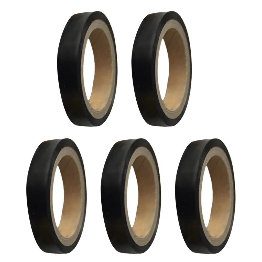 5 Roll Racquet Grip Finishing Tape Overgrip Compound Sealing Tapes Tennis Squash Racket Grip Tape Racket Accessories