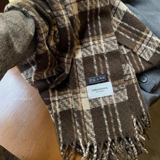 Khăn choàng len kẻ caro đỏ cổ điển khan muadong ghi quàng trùm áo quang của thêu twilly dạ dắt bandana khăn  coban khăn  quàng khăn  ren khăn  đội khăn  aastu khăn  lụa màu habibi đi Women Nhung Tua Rua Voan arab turban chữ đen pale scarf 【long】gray vui n 2