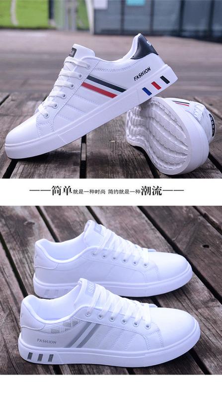 Product Introduction of Giày thể thao giản dị nam màu trắng đa chức năng Hàn Quốc độc đáo thời trang giày thể thao sinh viên đế phẳng Sneaker Shoes Sneaker Shoes 9