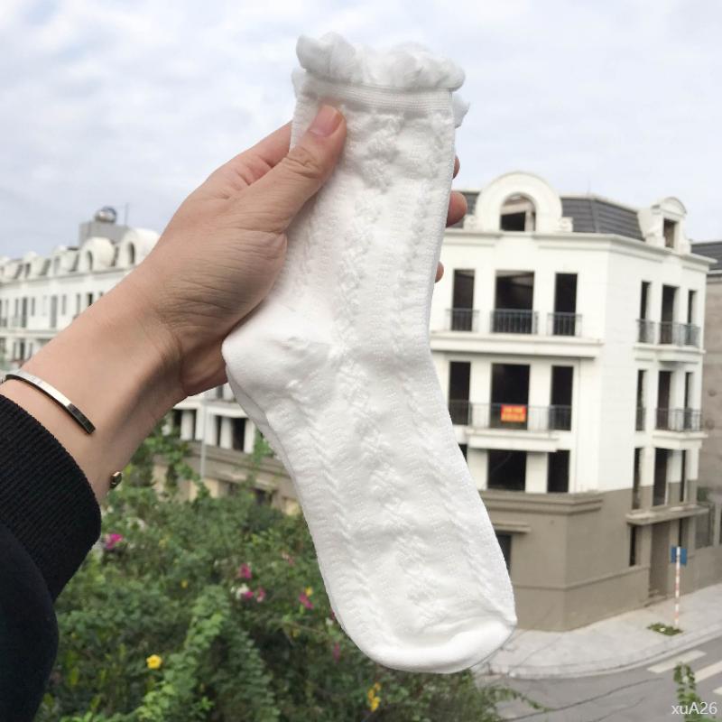 Product Introduction of Công nghệ khử mùi Nano Bạc - Đi giày 8 tiếng vẫn thơm như đồng xu mới Tất cổ cao nữ phong cách Lolita dễ thương, chất vải co giãn thoáng khí - Aguo Shop vớ  ủ  kem Áo Khoác Global quần  lót  đúc  su  vệ  sinh  phụ  tất Quần 3D  đen  da mieng  dan ngực bộ 27