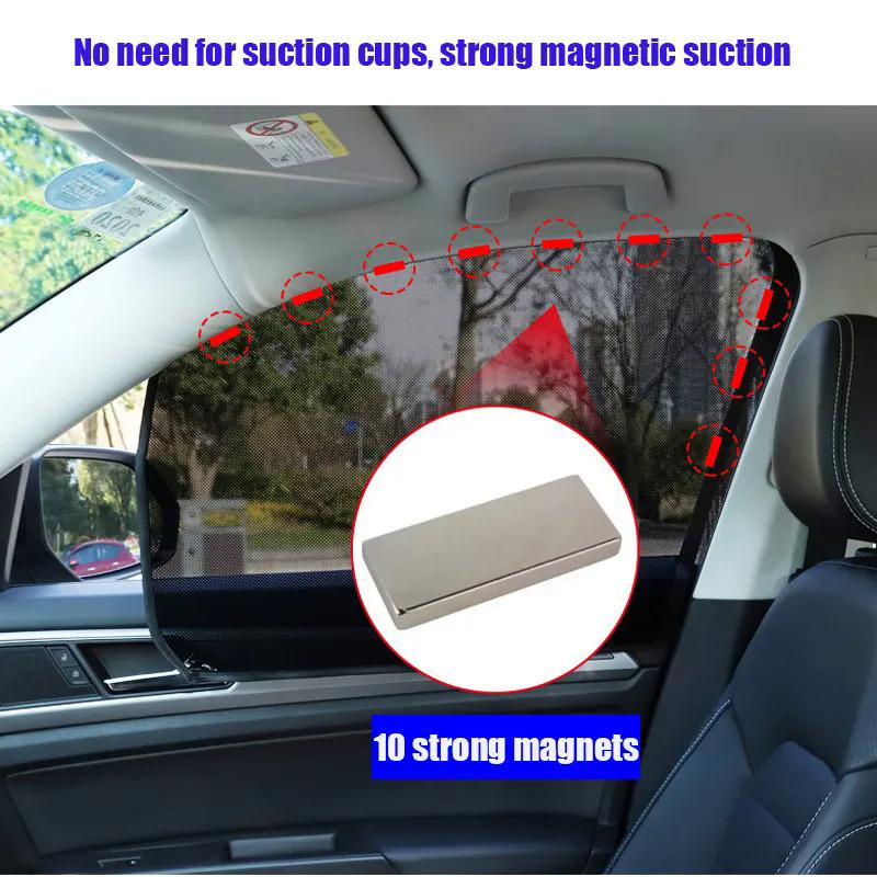 Product Introduction of Pelindung Matahari Kereta Universal, Penutup Pelindung Matahari Tingkap Kereta, Perlindungan UV, Penyedutan Magnetik, Perlindungan Perspektif Pelindung Matahari Jaringan, Penjerapan Magnetik Kuat, Mudah Dipasang, Privasi 28