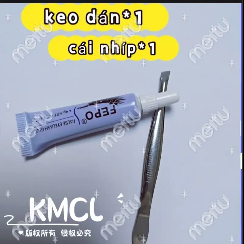 Lông Mi Giả, Thiết Kế Tai Mèo, 10 Hàng, 8-12mm, Thích Hợp Cho Người Mới Bắt Đầu, Phóng Đại Tự Nhiên Cho Mắt, Đẹp Mắt Và Quyến Rũ, Bao Gồm Keo Và Nhíp Đi Kèm 7