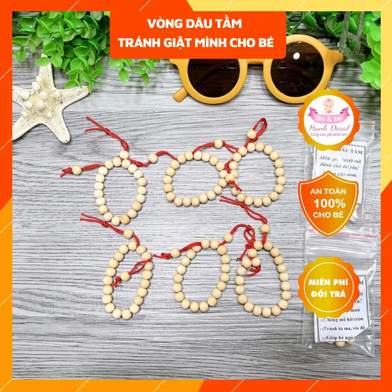 Vòng dâu đeo tay cho bé yêu