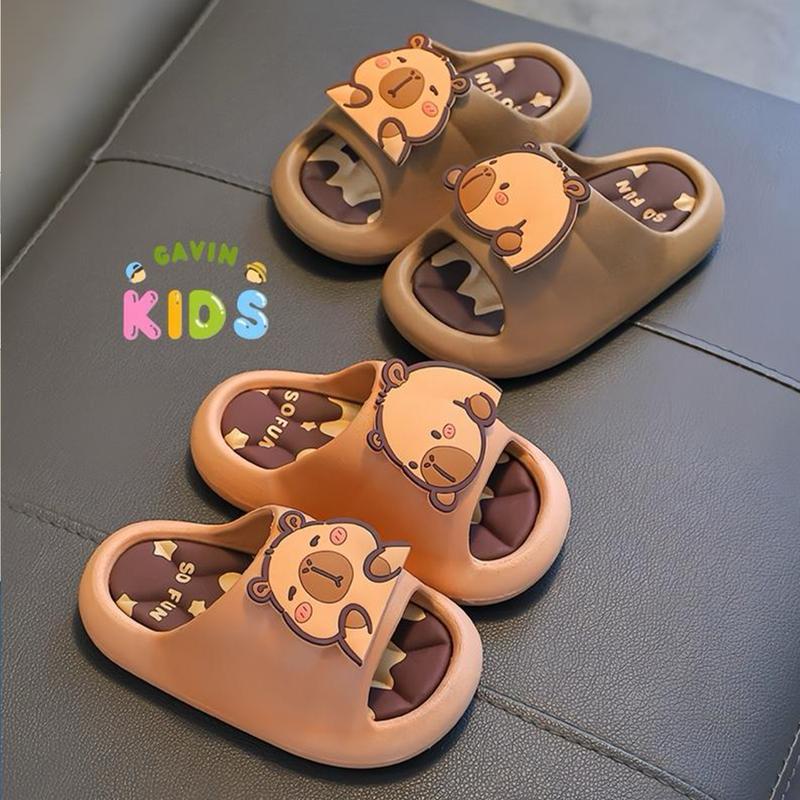 Dép lê CAPY BARA êm mềm, chất EVA chống trơn trượt cho bé trai, bé gái 3-12 tuổi