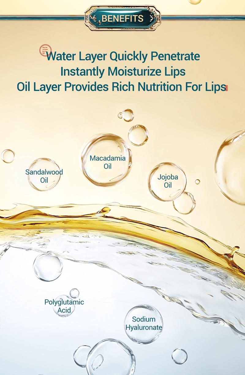 Product Introduction of Florasis Floral Care Hydrating Dual Lip Oil Lip Mask Moisturizing Lip Balm Hydrating Lipstick Skincare Delicate 11