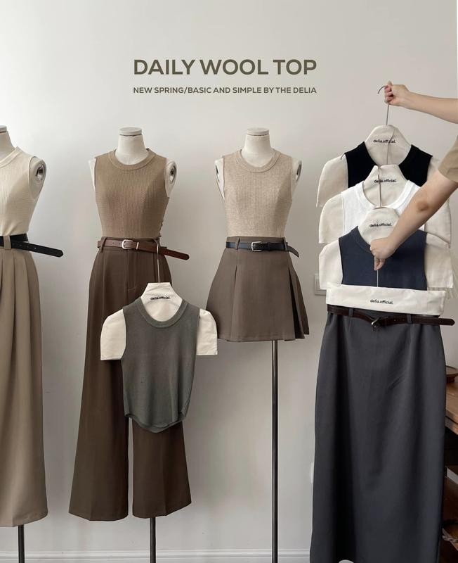 2368 - ÁO LEN SÁT NÁCH VIỀN CỔ VẠT BẦU NHIỀU MÀU