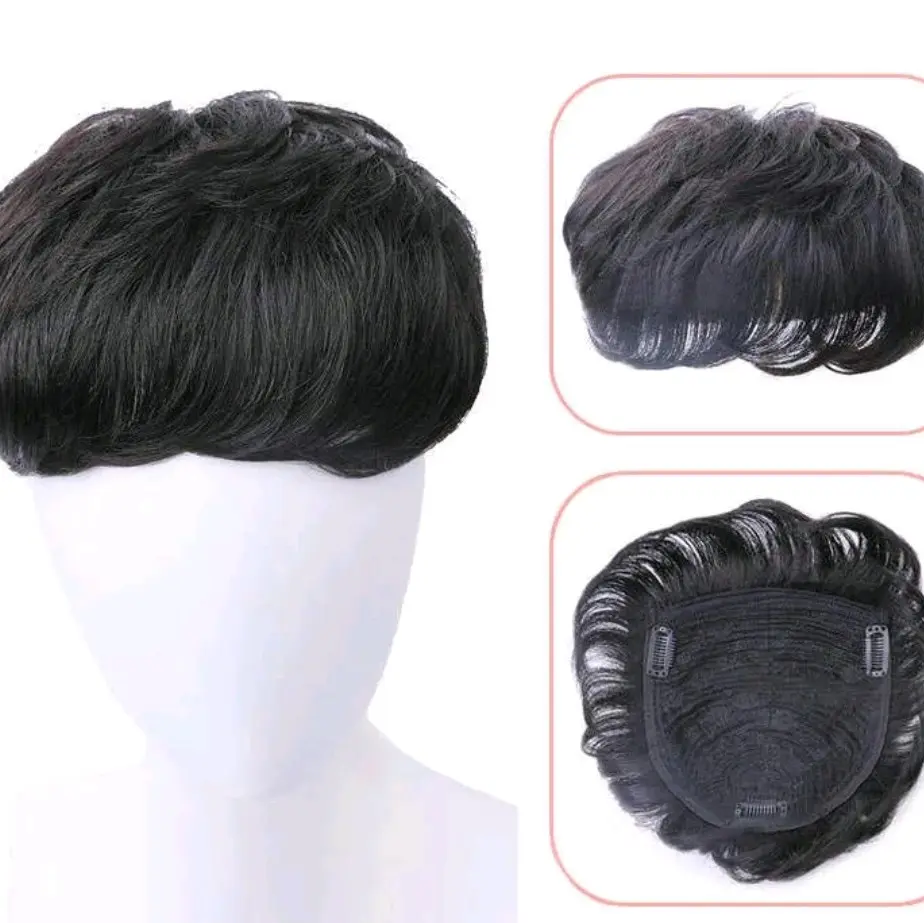 TOUPEE / RAMBUT PALSU PENUTUP BOTAK PRIA/ RAMBUT PALSU MURAH