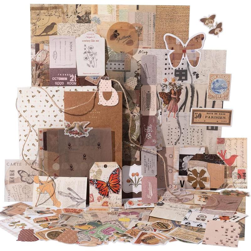 Aesthetic Journaling Supplies Kit, Journals Set Junk Journal, - TikTok Shop