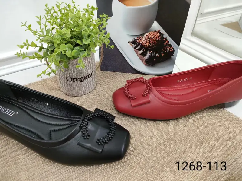 Simoncelli Sepatu Wanita Flat Big Size Import 1268-113 6