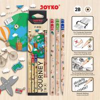 Gambar Pensil Pencil Joyko P-8132 2B 1 Box 12 Pcs Journey - P-8132 dari Joyko Indonesia Kota Administrasi Jakarta Utara 1 Tokopedia