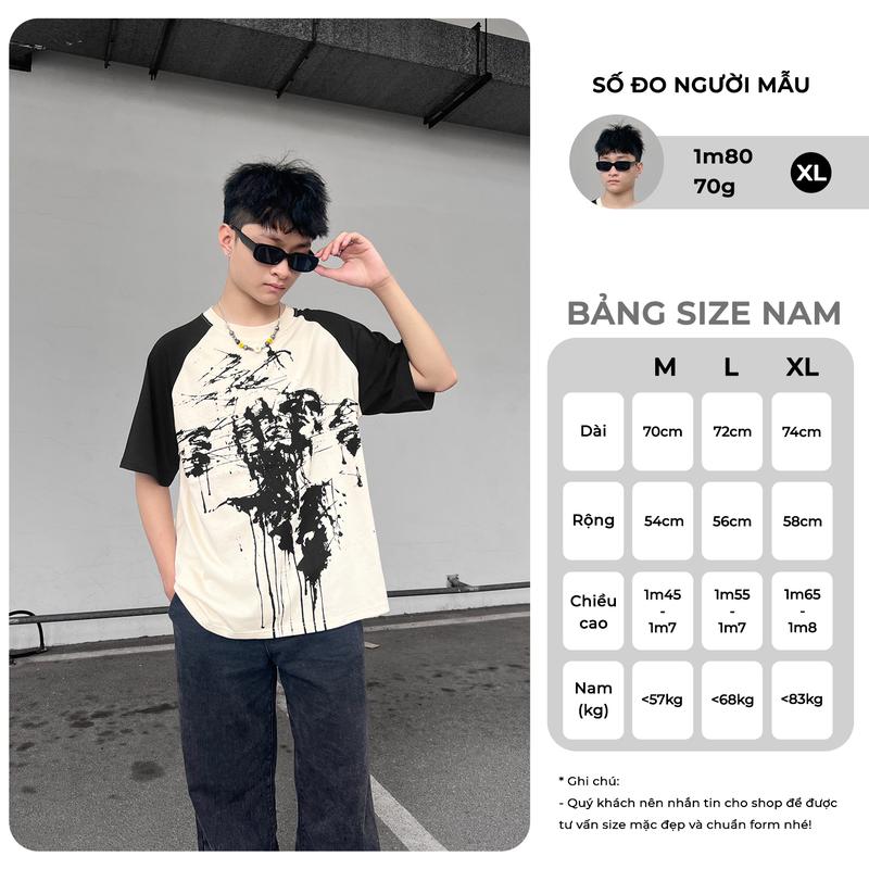 Áo Thun Local Brand Unisex LUNACY Restraint Cotton Form Oversize 4