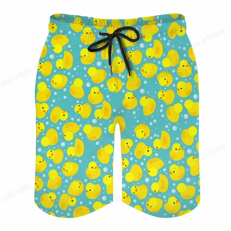 Duck Board Short Kids Beach Shorts Men's Swimming Trunks Masculina Casual Shorts Boy Sports Briefs Swimwear Trunk Quick Dry Pant 4