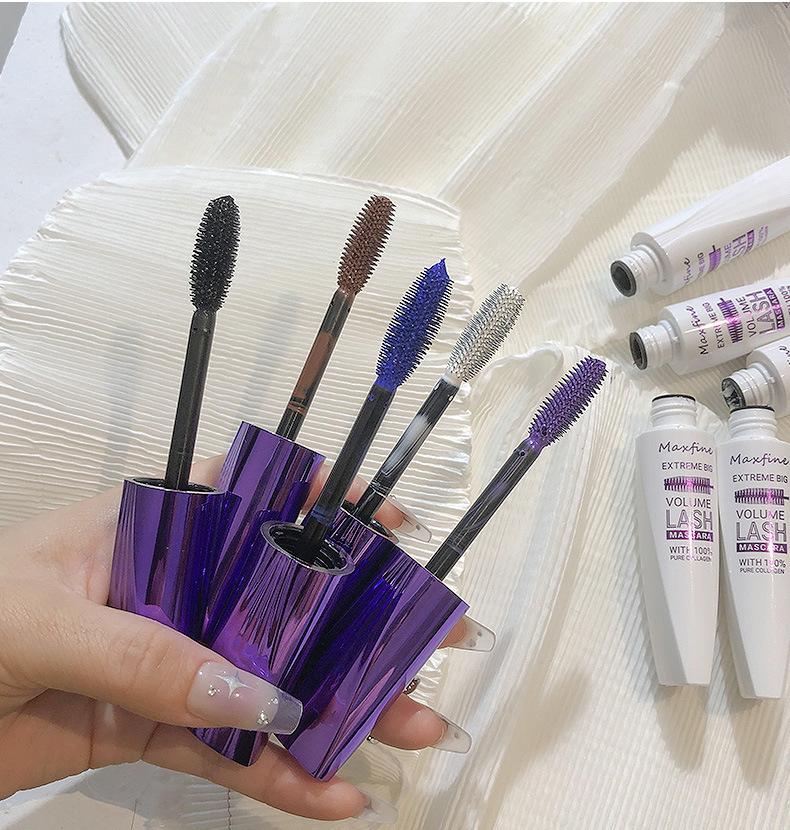 Product Introduction of [NEW] MAXFINE 5D Colour Mascara Primer Curls for a long-lasting, non-smudge-free lengthening finish 9
