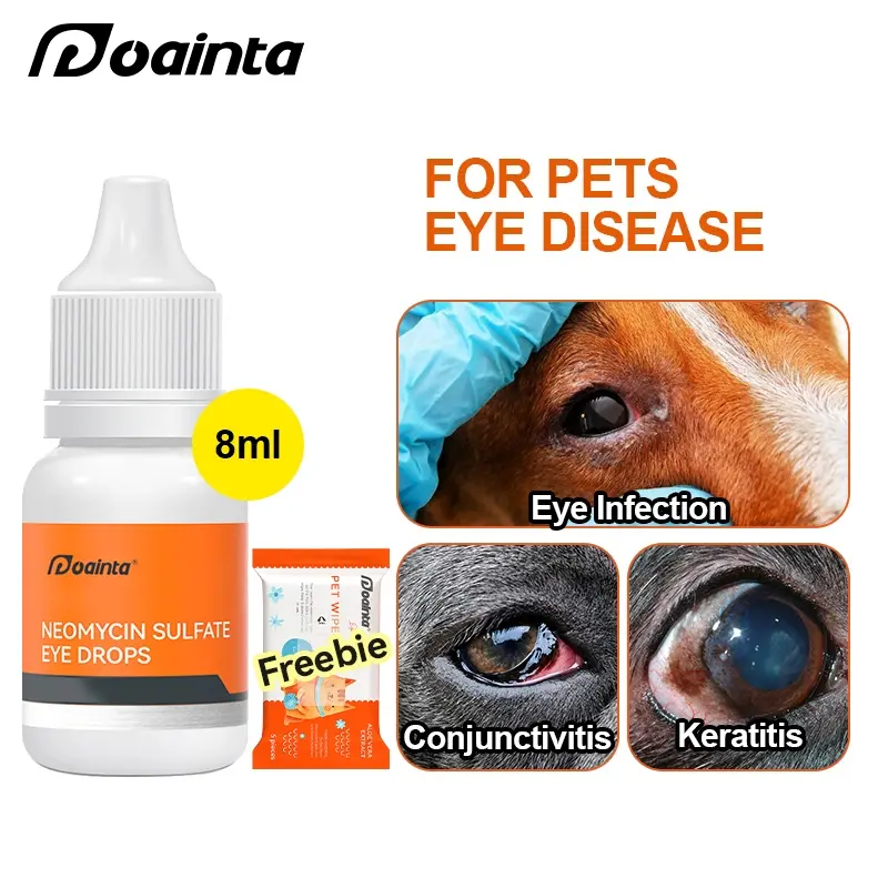 PUAINTA Conjunctivitis Eye Drops for Dogs and Cats Eye Infection ...