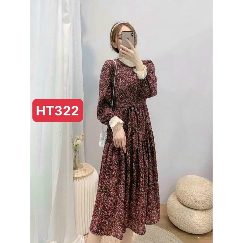Đầm bầu dài tay (50~68kg) - ht324 0