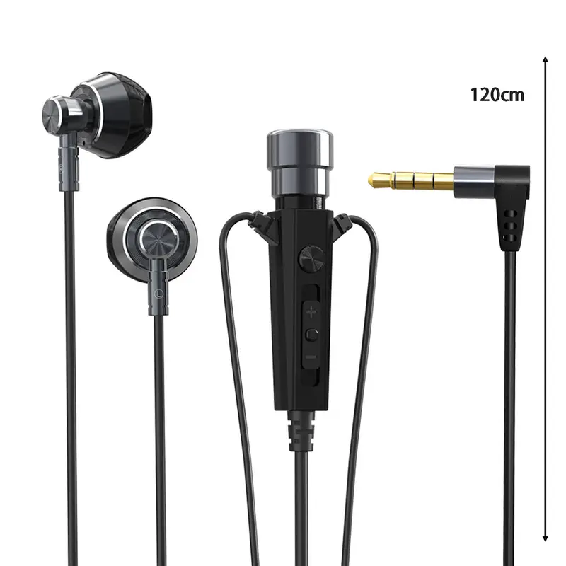 Tai Nghe Nhạc Có Micrô, Điều Khiển Dây Đa Chức Năng, Giắc Cắm 3,5 Mm, Âm Thanh Vòm Âm Thanh Nổi, Tương Thích HD, Cuộc Gọi, Cầm Tay, Thích Hợp Để Hát Và Ghi Âm, Tai Nghe Có Dây Trong Tai, Quà Sinh Nhật Lý Tưởng Nhét Tai Earphone 8