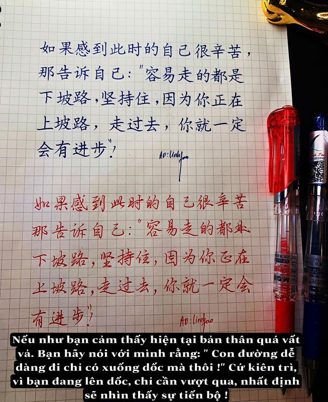 Combo 3 cây Bút viết chữ Hán thanh đậm 0.7m