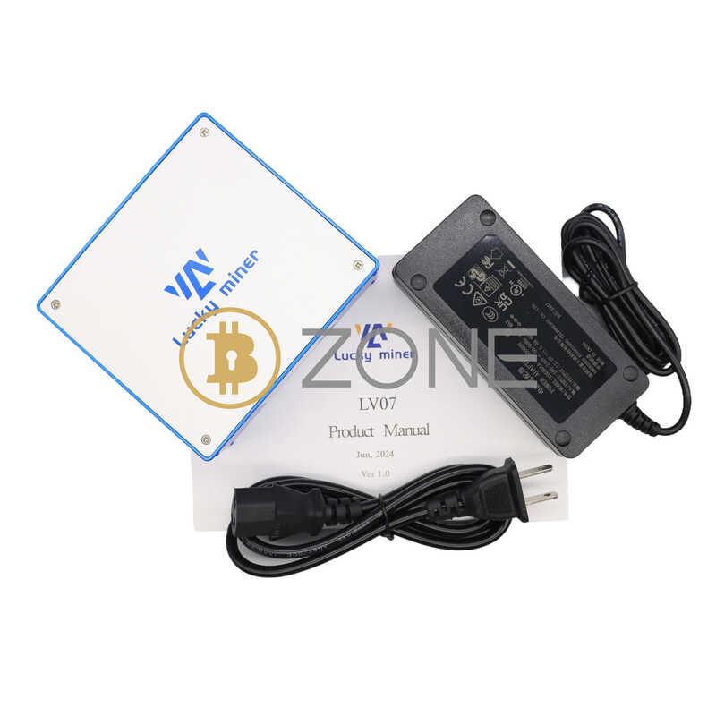 Lucky 07 1TH S 25W Win 3.125 BTC Bitcoin Crypto Solo SHA256 WiFi Home Miner 5