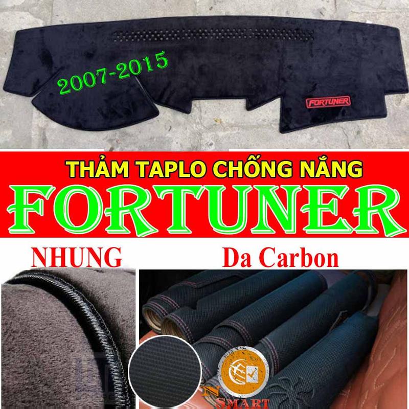 Product Introduction of Thảm Che Taplo Fortuner 2015,2014,2013,2012,2011,2010,2009,2008,2007 Loại 1 Lông Cừu, Carbon Có Chống Trượt, chuẩn Form xe Nội Thất Phụ Tùng 3