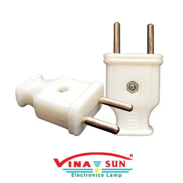 [ VinaSun ] Phích Cắm Điện Chân Tròn